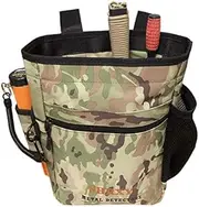 Metal Detecting Finds Bag Waist Digger Pouch Tools Bag for PinPointer Garrett Detector Xp ProPointer Accessories (camo)