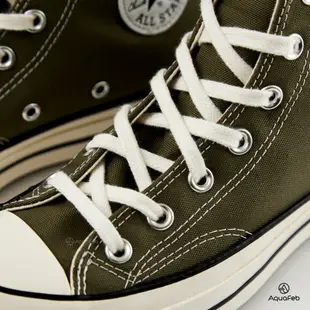 Converse Chuck 70 HI 男女 橄欖綠 高筒 休閒 帆布鞋 A00754C