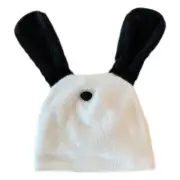 Adult Winter Ear for Protection Knitted Hat Plush Cap Keep Warm Soft Hat Casual