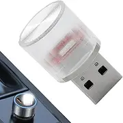 Car Atmosphere Light, USB Car LED Lamp, Plug-and-Play Design Automotive Interior Lighting Decor for Truck Sedan Trailer RV