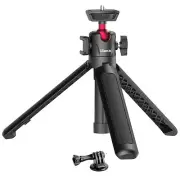 Extendable Mini Camera Tripod 4 Levels Adjustment 360° Ball Head Cold Shoe