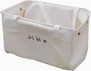 Bicycle Dog Bag, Universal For Dogs And Cats, Foldable Bicycle Front Basket, Aluminum Alloy Bracket, Vegetable Basket Storage Bag, Head Bag, Suitable For Bicycles With Pig Nose Accessories(White Canva