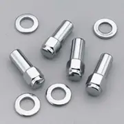 Weld Racing Closed End Wheel Nut and Washer 1/2" Suit Draglite, Rodlite, Prostar Wheels (4 Pack)