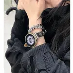 20MM 22MM華為GT4錶帶GT3女士WATCH4新款GT2PRO牛仔拼皮質WATCH3PRO雙色圈克羅心真皮41M