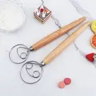 Kitchen Baking Practical Egg Beater Flour Mixer Pastry Blender Dough Whisk