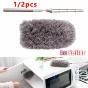 PK1/2 Feather Microfibre Cleaning Brush Magic Duster Anti Static Dust Cleaner