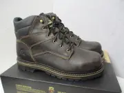 Irish Setter Red Wing Kittson Steel Toe Work Boots Brown Leather Mens Sz 12 D