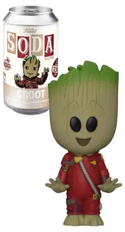 Funko Soda Figure - Guardians Of The Galaxy #58710 Groot (Ravagers) - New, Sealed