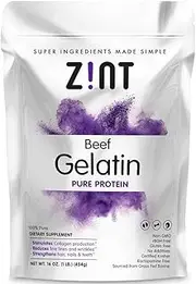 Zint - Beef Gelatin Pure Protein - 16 oz.