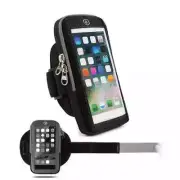 for Samsung Galaxy J2 (2018) Waterproof Reflective Armband Case with Touchscr...