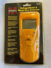 Morris Products 59124 Voltage/Metal/Wood Stud Detector With LCD Display