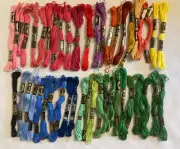 Anchor Embroidery Fast Color Stranded Cotton Thread Cross Stitch 46 Skeins