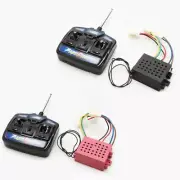 Transmitter Remote Receiver Rc Controller 4ch Boat And Double Motors Kit Diy Car