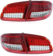 Auto Fog Lamp Tail Brake Light Reverse Brake Tail Light Car Rear Taillight for Hyundai for Santa Fe 2006-2012 Outdoors