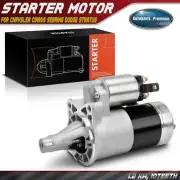 Starter Motor for Chrysler Cirrus Sebring Dodge Stratus 95-00 1.2KW/12V CW 10T (for: Chrysler)
