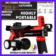 BAUMR-AG 6 Ton Electric Log Splitter 6T Hydraulic Firewood Wood Timber Block