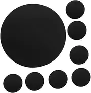 Gogogmee 10pcs Acrylic Miniature Bases for Doll Display Thick Circles for DIY Crafts Tabletop Games Sturdy Lightweight Mini Doll Stands