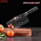 Mirror Light Stainless Steel Chef knife Forging Anti-Stick Sharp Meat Cleaver