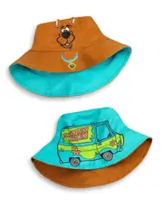Scooby-Doo Scooby Doo Unisex Bucket Hat Multicoloured Reversible - One Size