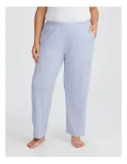 [Taking Shape] Cosy Rib Lounge Pant in Serenity Blue