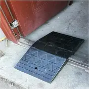 Rubber Ramps for Threshold, Heavy Duty Non Slip Entrance Ramps for Wheelchair/Scooter/Walker, Indoor Outdoor Bridge Ramp