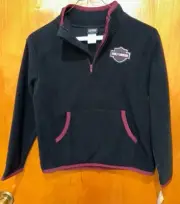 NEW Harley Davidson quarter zip pullover size medium 8/10