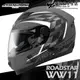 贈好禮 ASTONE安全帽 ROADSTAR WW11 消光灰白 全罩帽 內鏡 內置墨鏡 雙D扣 808A 耀瑪騎士生活機車部品