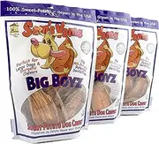 Sam's Yams Big Boyz Sweet Potato Dog Chews 15-Ounce Bags- Value Pack (3 Bags)