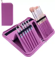 Nail Art Brush Holder Case - Organizer for Nail Art Brushes, Perfect Brush Holde