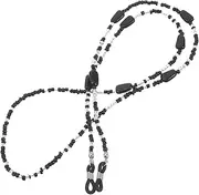 [LIFKOME] Vintage Chinese Style Glass Chain Retainer Anti Eyewear Lanyard Beaded Glasses String for Women Sunglasses Strap Multi-purpose Accessory
