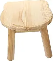 Stool for Home Use Portable Stool for Kitchen Bathroom Outdoor Decorative Cartoon Design Lightweight Sturdy