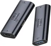 CY Adapter USB 3.0 Active Repeater Adapter Type-C Female Host to Type-A Female Device Extender with Chipset for Camera Printer Computer