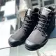 PALLADIUM PAMPA 橘標潮流輕量防水靴 男女款 黑 76259-001