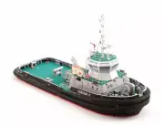 1:100 Scale Poland Centaur II Tug Boat Paper Model Kit for DIY Crafting