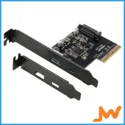 Simplecom PCIe x4 to 2-Port USB3.2 G2 USB-C/USB-A Expansion Card
