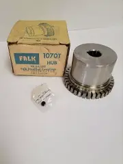 FALK STEELFLEX COUPLING HUB. FOR 70 & 1070T. 704634. 1" BORE. 1/4"x1/8" KW.