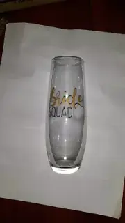 Bride Squad Champagne Mimosa Flute Set Of 11 Bridal Shower Hen Party Bridesmaid
