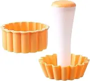 Pastry Pastry Pestle Kit - Shell Molds, Non-Stick Removable Food Grade Molds, Egg Mold for Baking Pasta and Desserts