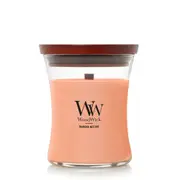 WoodWick Manuka Nectar Scented Wax Candle Home Fragrance Medium 11.7cm Orange