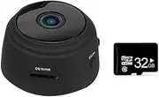 RAYWE Mini WiFi Camera Outdoor Portable Metal Cameras Light Weight 1080P Loop Recording Cam with Holder