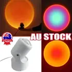 LED Sun Sunset Rainbow Projector Atmosphere Light Lamp USB Home DIY Gifts 6J