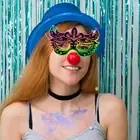 Half Face Carnival Mask Scratch Card Paper Cosplay Mask Kids Gifts
