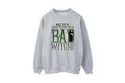 Wizard Of Oz Womens/Ladies Wicked Bad Witch Sweatshirt (Sports Grey) - UTBI53000