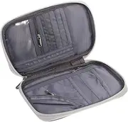 [Ipetboom] Travel Document Organizer Passport Wallet Holder Passport Bag with Capacity Multi Card Slots Portable Design for Men and Women for Travel and Daily Use