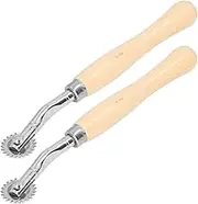 TRACING Wheel Strong Clamping Force Sewing Roller with Pine Wood Handle for Cloth Paper DIY [Sewing Tool]