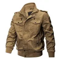 在飛比找樂天市場購物網優惠-男士軍 裝特行 員外套 男夾克 二戰美 軍軍迷外套