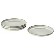 GLADELIG side plate, grey, 20 cm