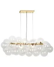 Dainolite Comet 10-Light Horizontal Pendant