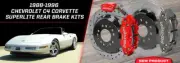 Wilwood Rear Superlite 4R-MC4 Big Brake Parking Brake Kit,1988-1996 C4 Corvette