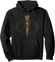 [Marvel] Moon Knight Khonshu Skull Phases of the Moon Pullover Hoodie